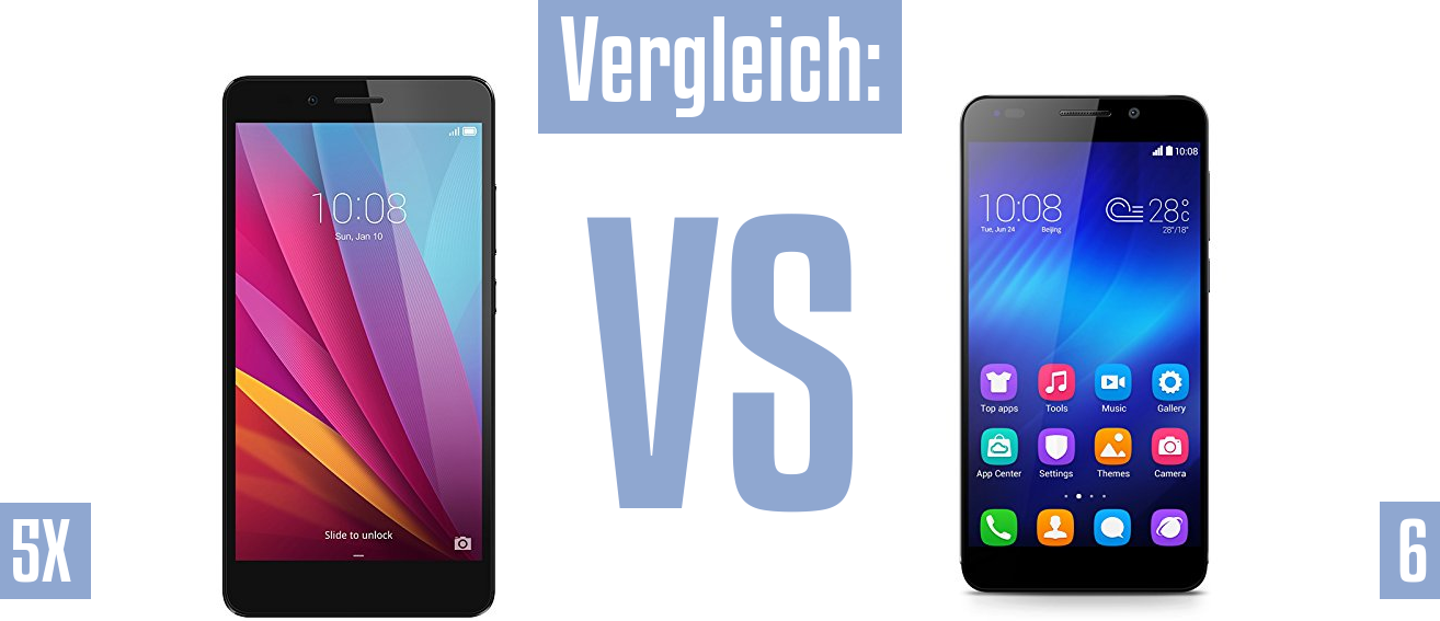 Honor 5X und Honor 5X im Vergleichstest