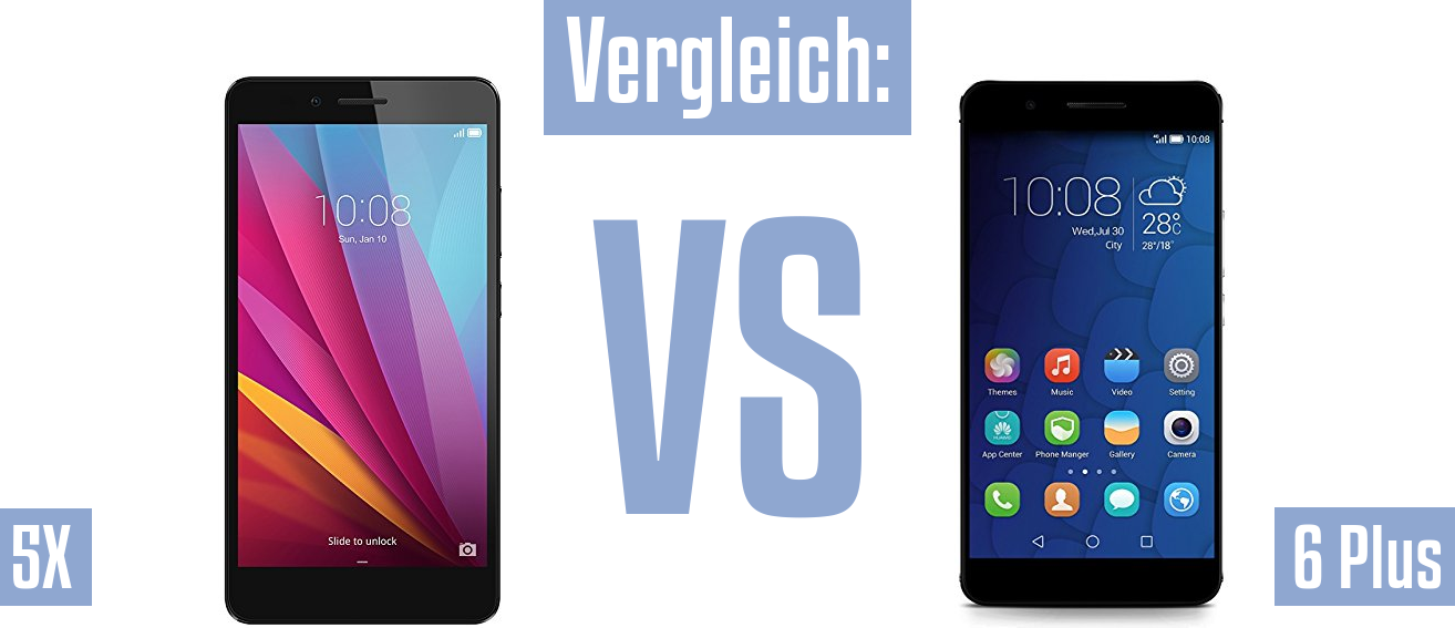 Honor 5X und Honor 5X im Vergleichstest