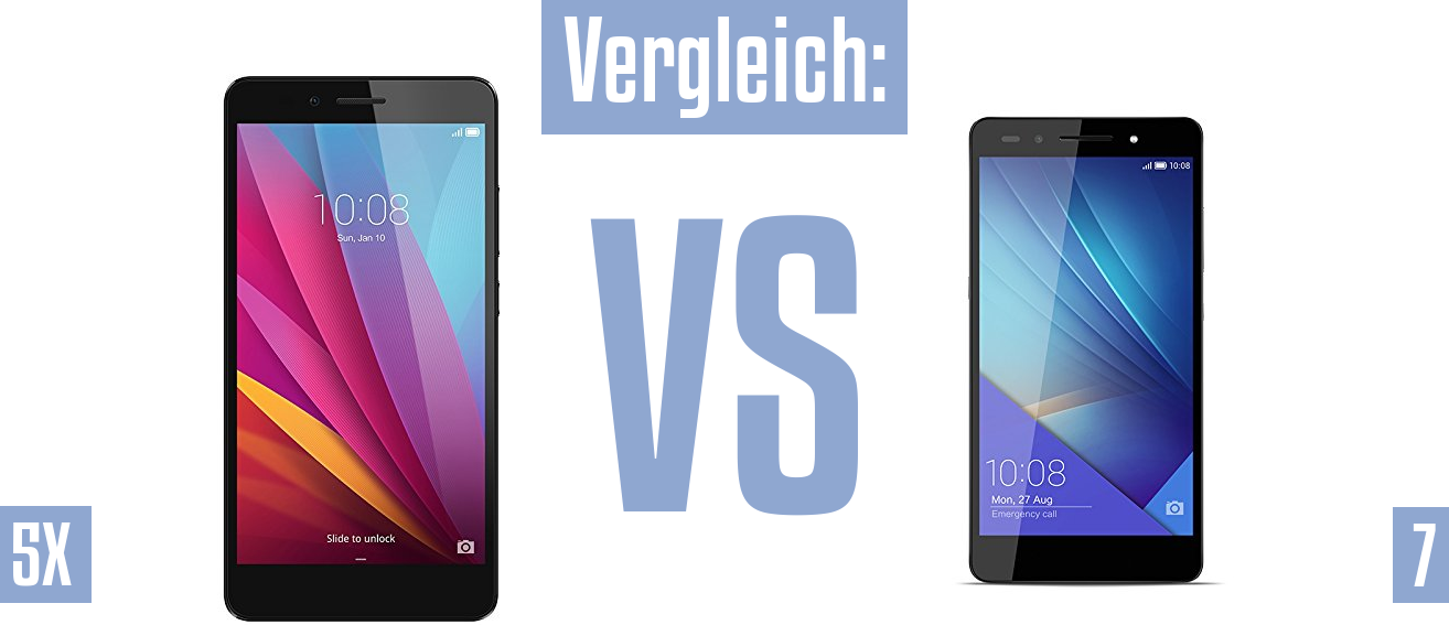 Honor 5X und Honor 5X im Vergleichstest