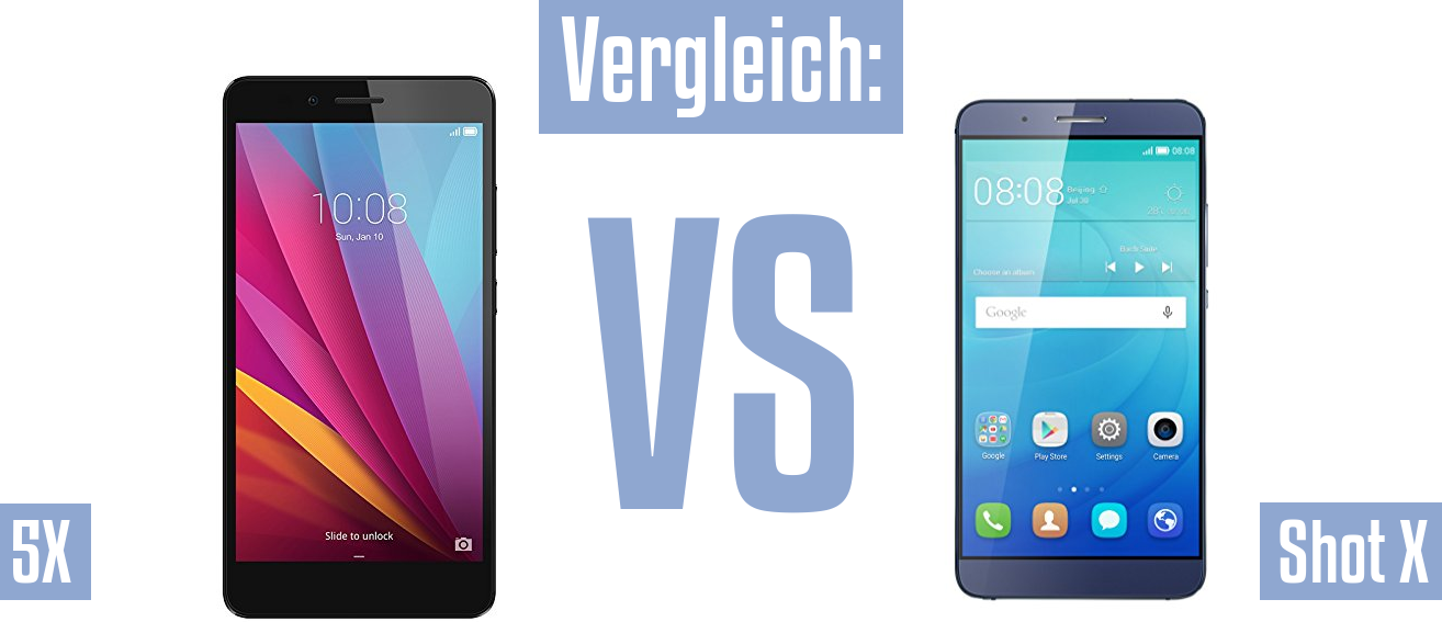 Honor 5X und Honor 5X im Vergleichstest