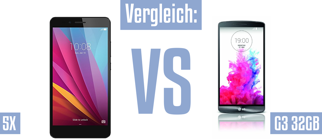 Honor 5X und Honor 5X im Vergleichstest