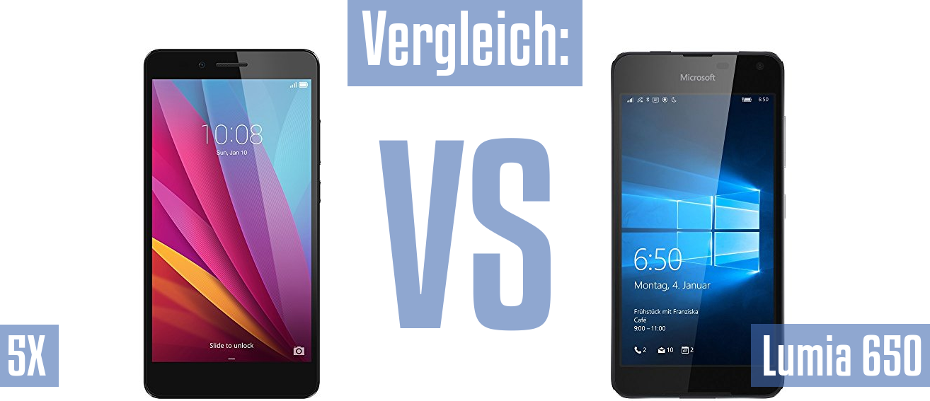 Honor 5X und Honor 5X im Vergleichstest