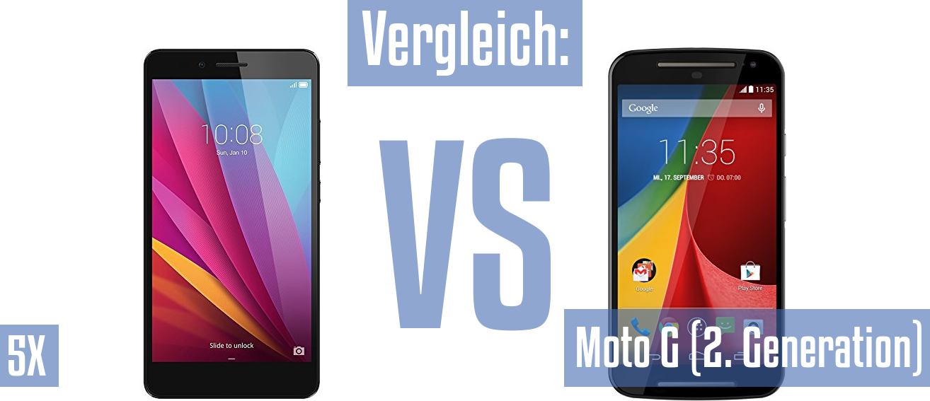 Honor 5X und Honor 5X im Vergleichstest