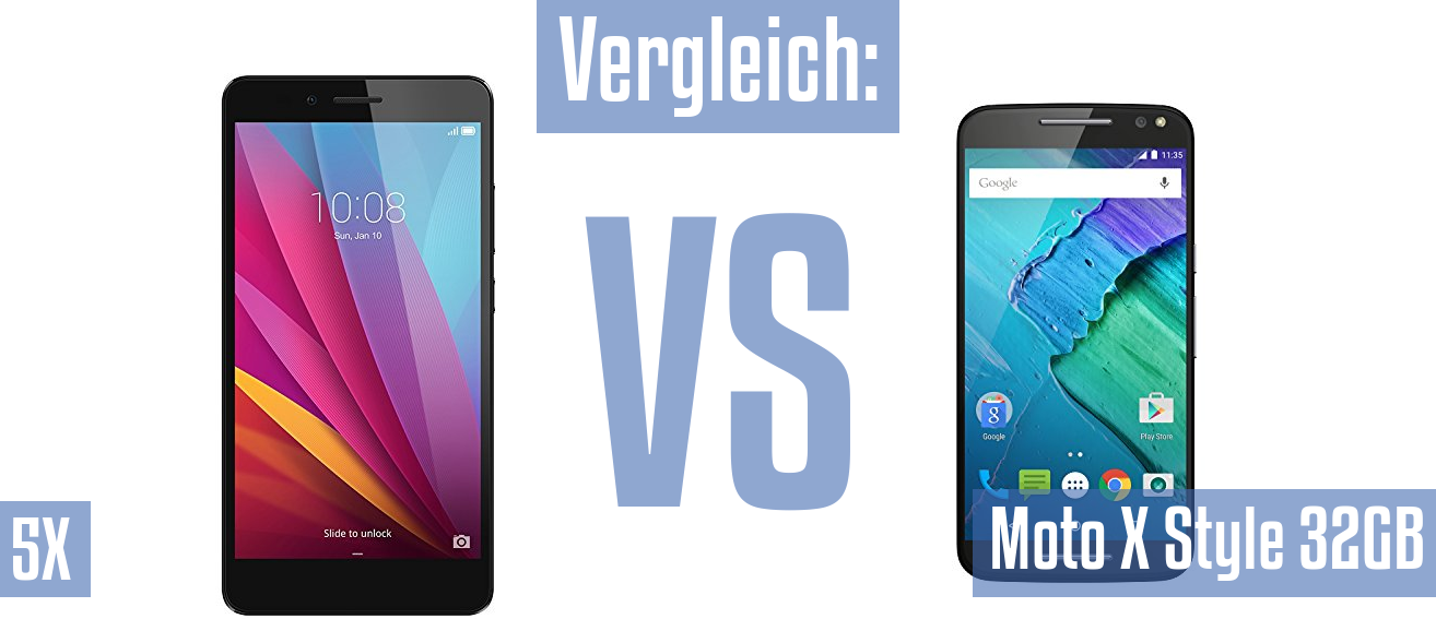 Honor 5X und Honor 5X im Vergleichstest