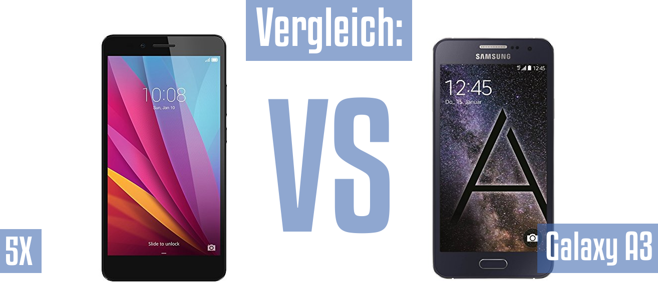 Honor 5X und Honor 5X im Vergleichstest