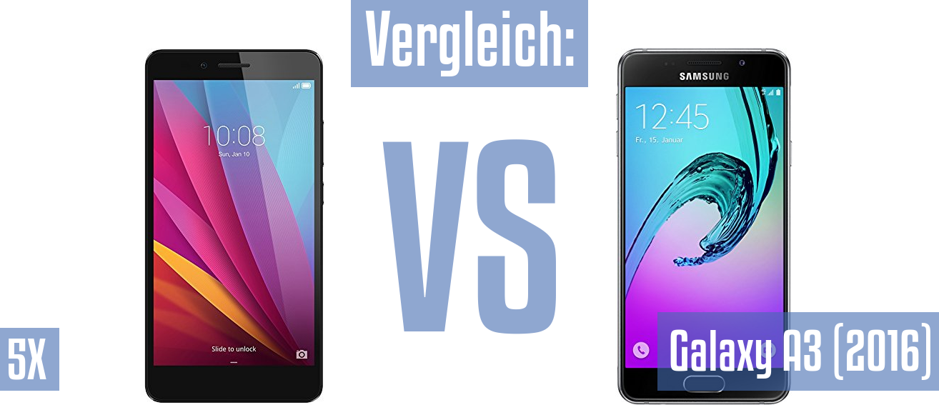 Honor 5X und Honor 5X im Vergleichstest