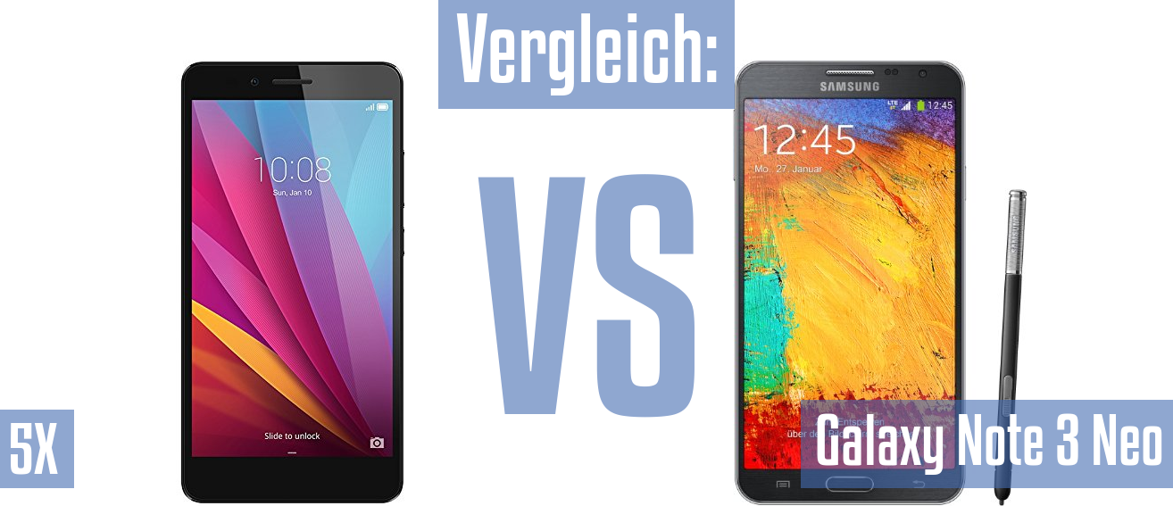 Honor 5X und Honor 5X im Vergleichstest