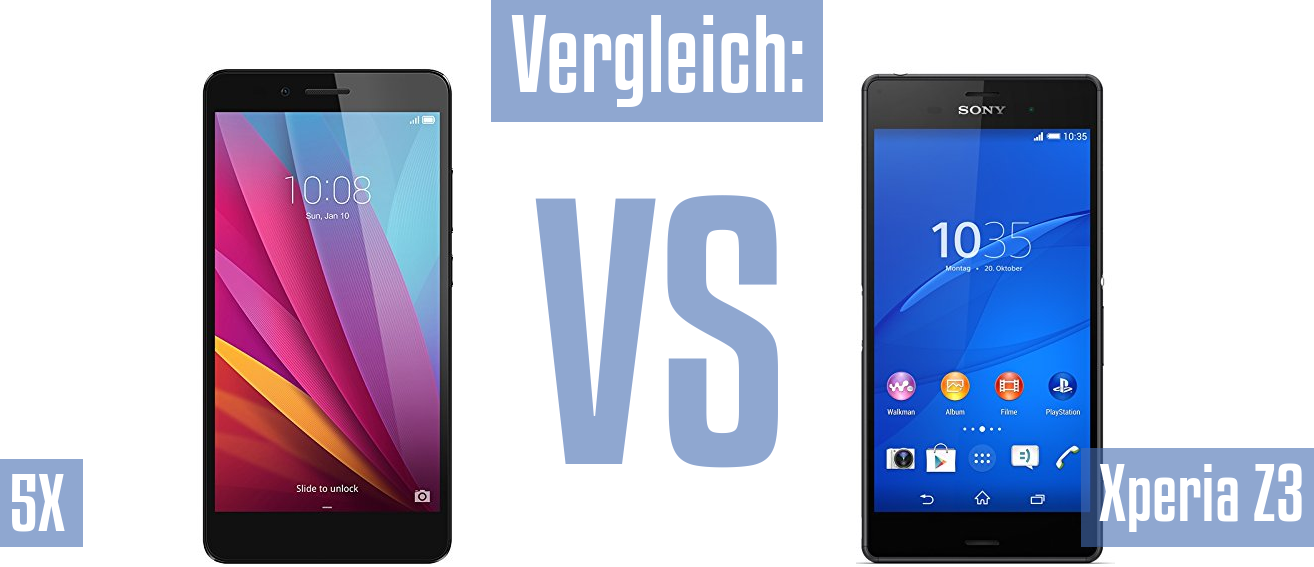 Honor 5X und Honor 5X im Vergleichstest