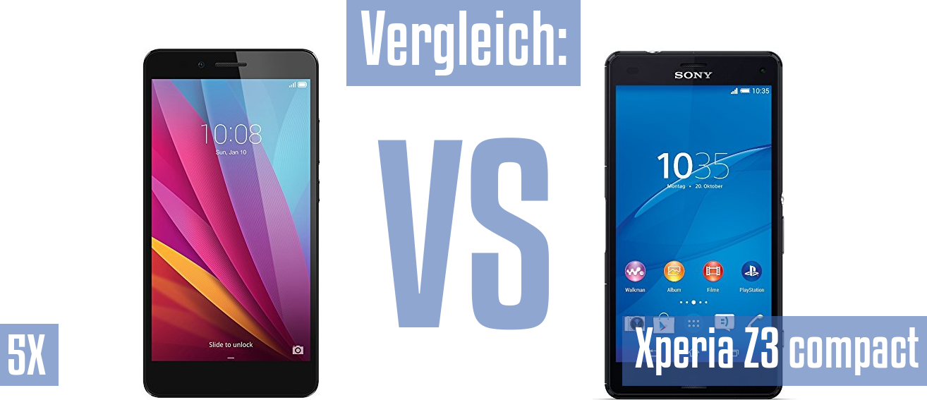 Honor 5X und Honor 5X im Vergleichstest