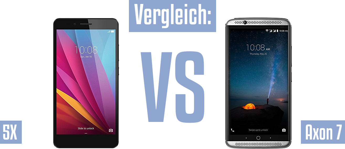 Honor 5X und Honor 5X im Vergleichstest