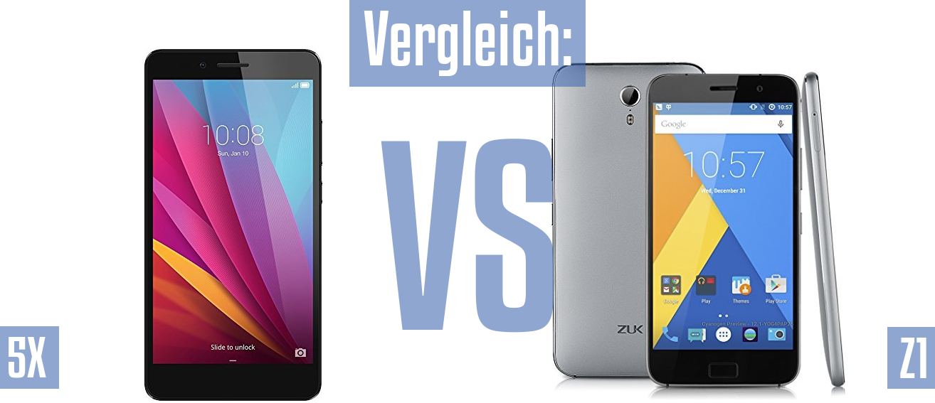 Honor 5X und Honor 5X im Vergleichstest