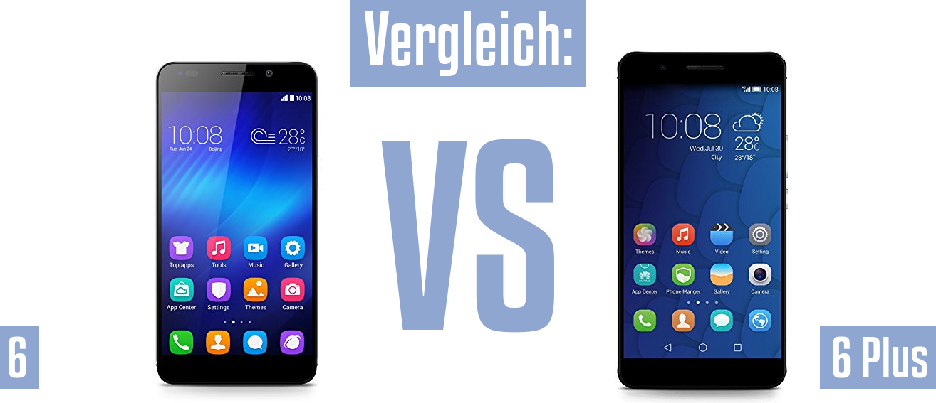 Honor 6 und Honor 6 im Vergleichstest