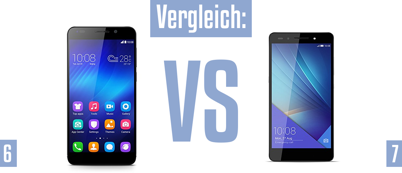 Honor 6 und Honor 6 im Vergleichstest