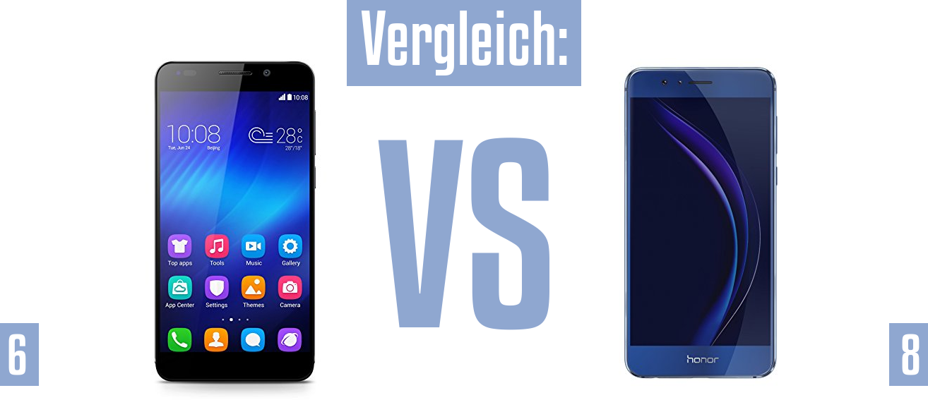 Honor 6 und Honor 6 im Vergleichstest