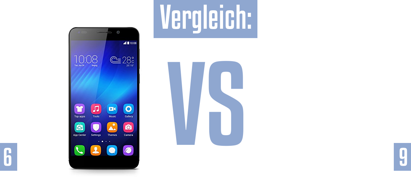 Honor 6 und Honor 6 im Vergleichstest