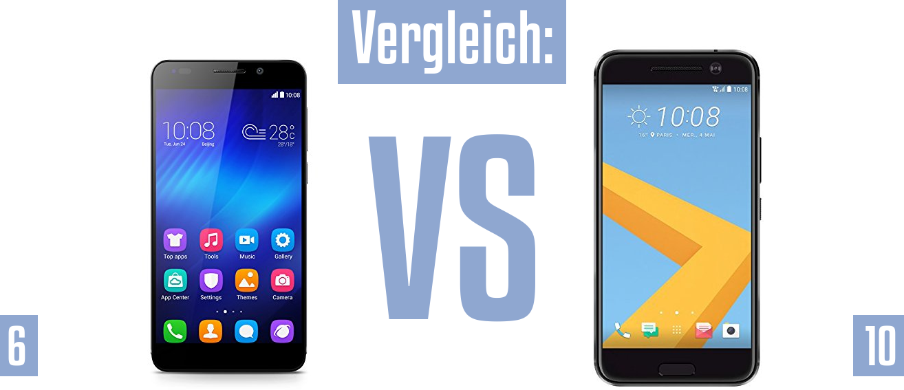 Honor 6 und Honor 6 im Vergleichstest