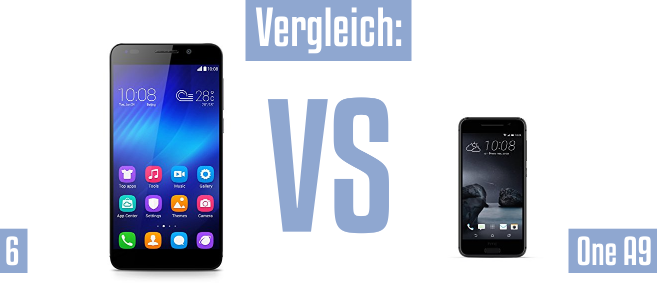 Honor 6 und Honor 6 im Vergleichstest