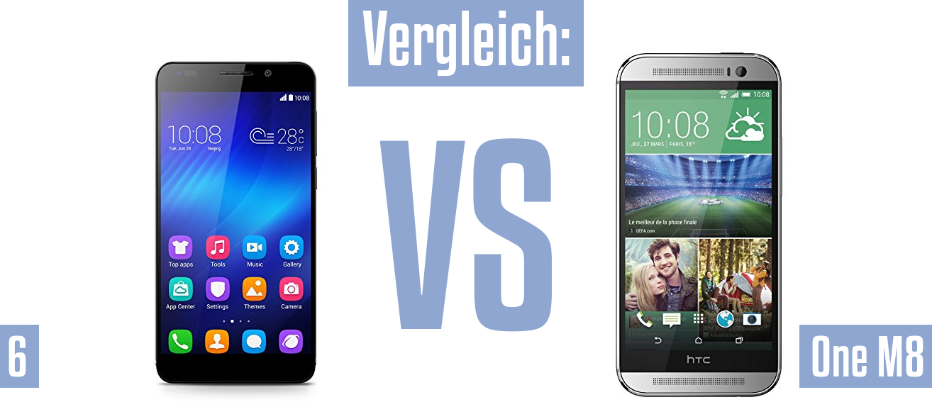 Honor 6 und Honor 6 im Vergleichstest