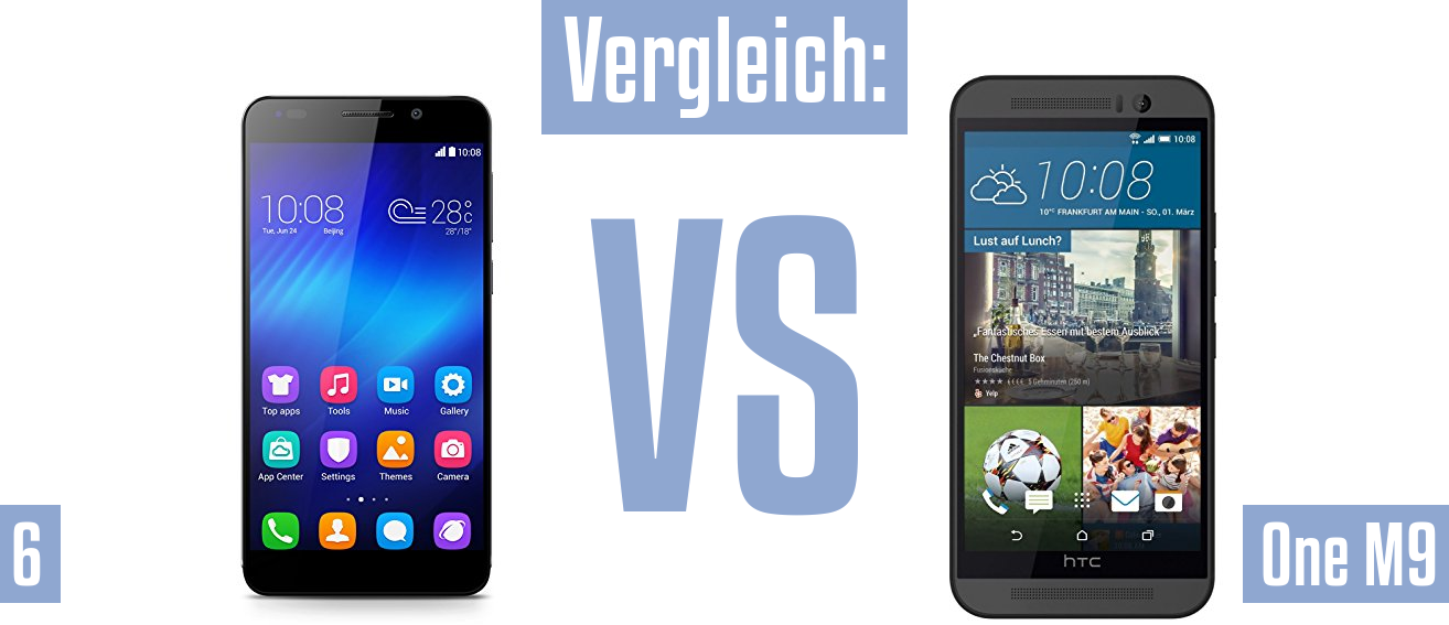 Honor 6 und Honor 6 im Vergleichstest