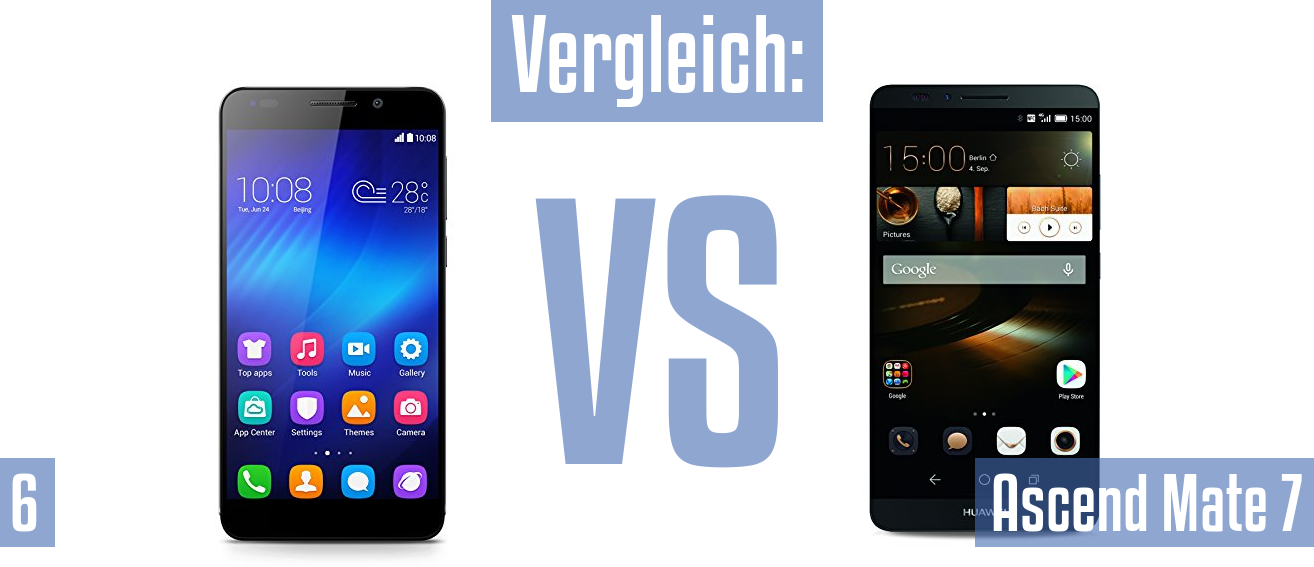 Honor 6 und Honor 6 im Vergleichstest