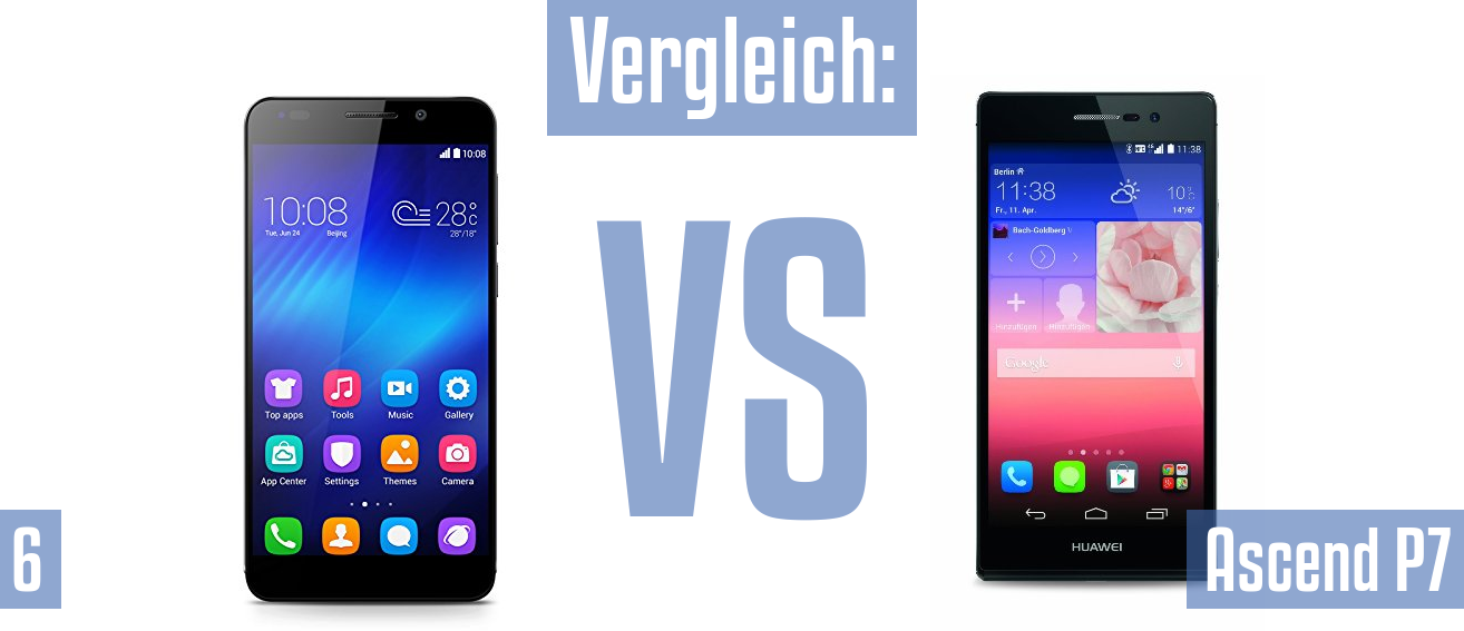 Honor 6 und Honor 6 im Vergleichstest