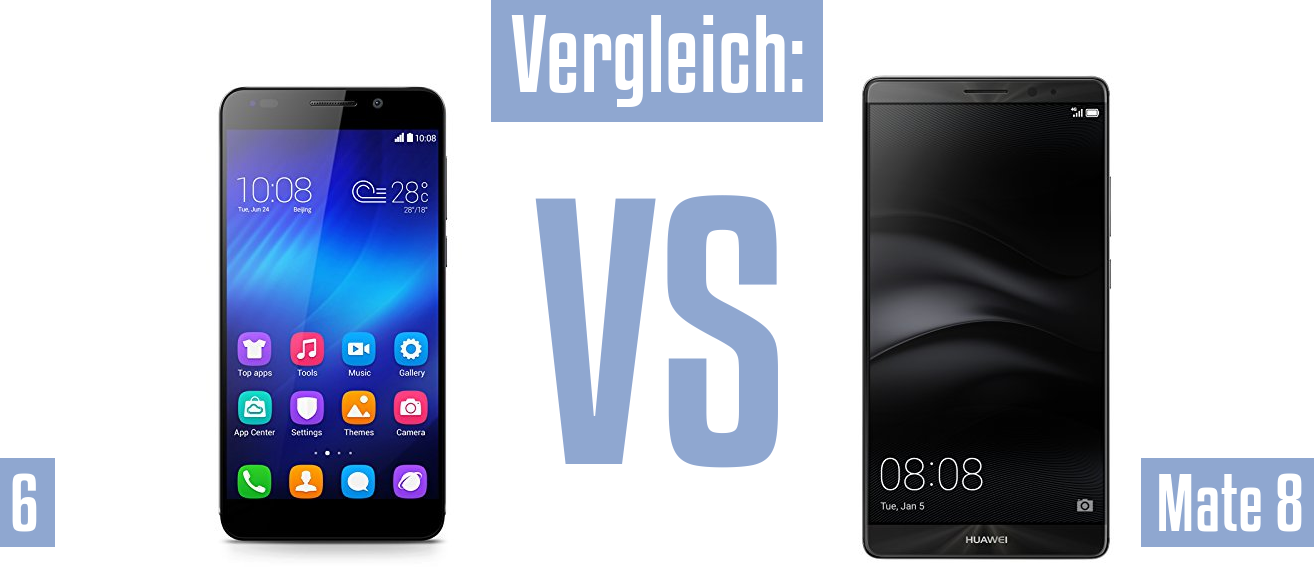 Honor 6 und Honor 6 im Vergleichstest