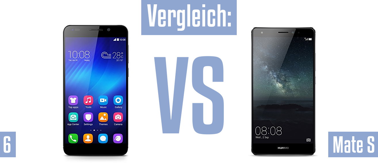 Honor 6 und Honor 6 im Vergleichstest