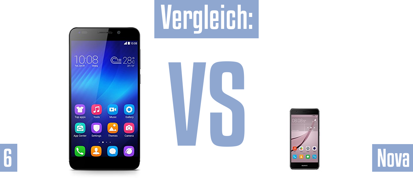 Honor 6 und Honor 6 im Vergleichstest