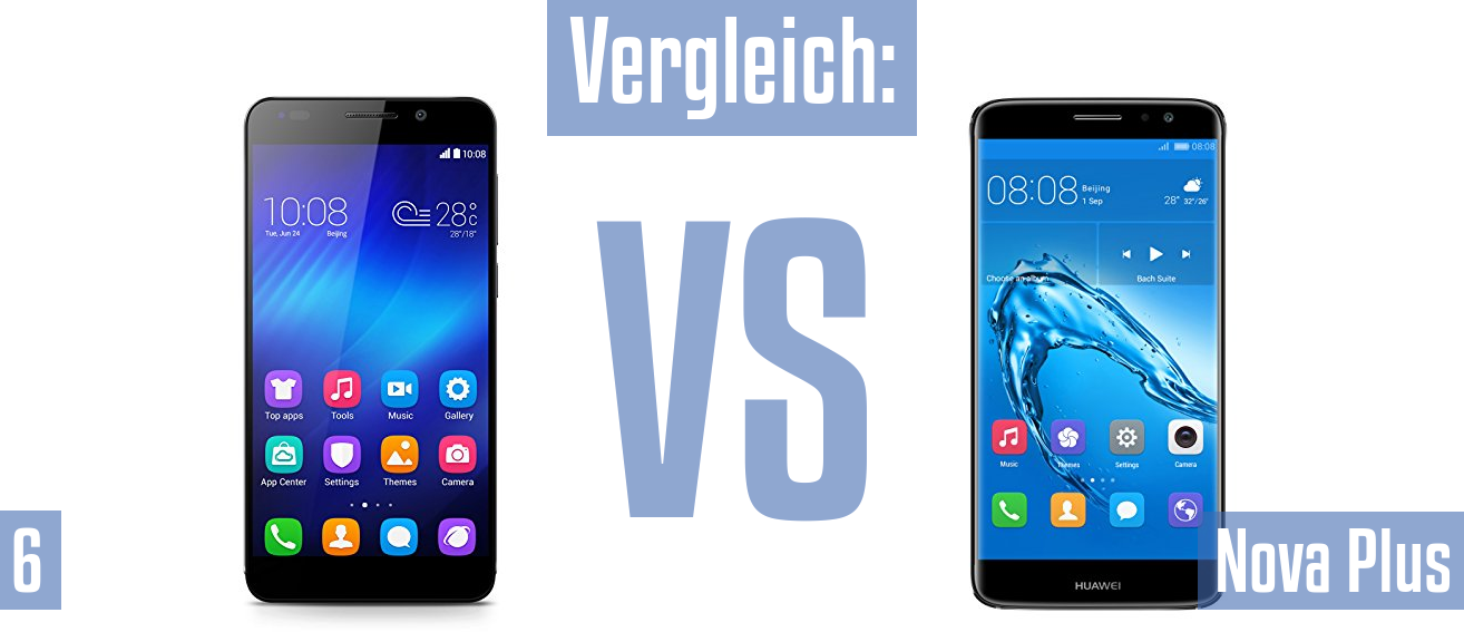 Honor 6 und Honor 6 im Vergleichstest