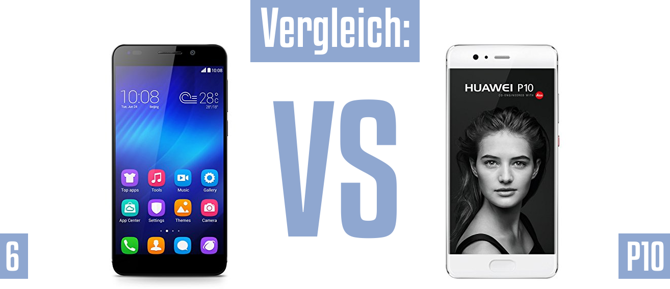 Honor 6 und Honor 6 im Vergleichstest