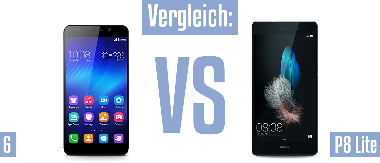 Honor 6 und Honor 6 im Vergleichstest