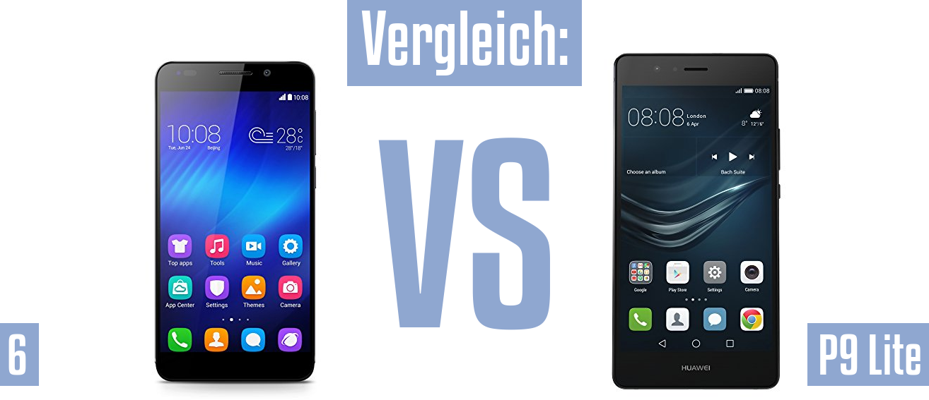 Honor 6 und Honor 6 im Vergleichstest