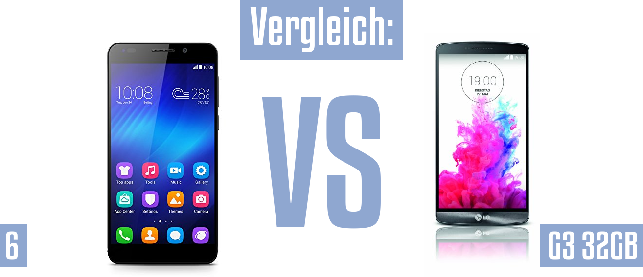 Honor 6 und Honor 6 im Vergleichstest