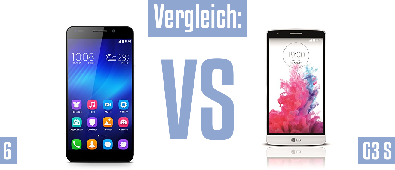 Honor 6 und Honor 6 im Vergleichstest