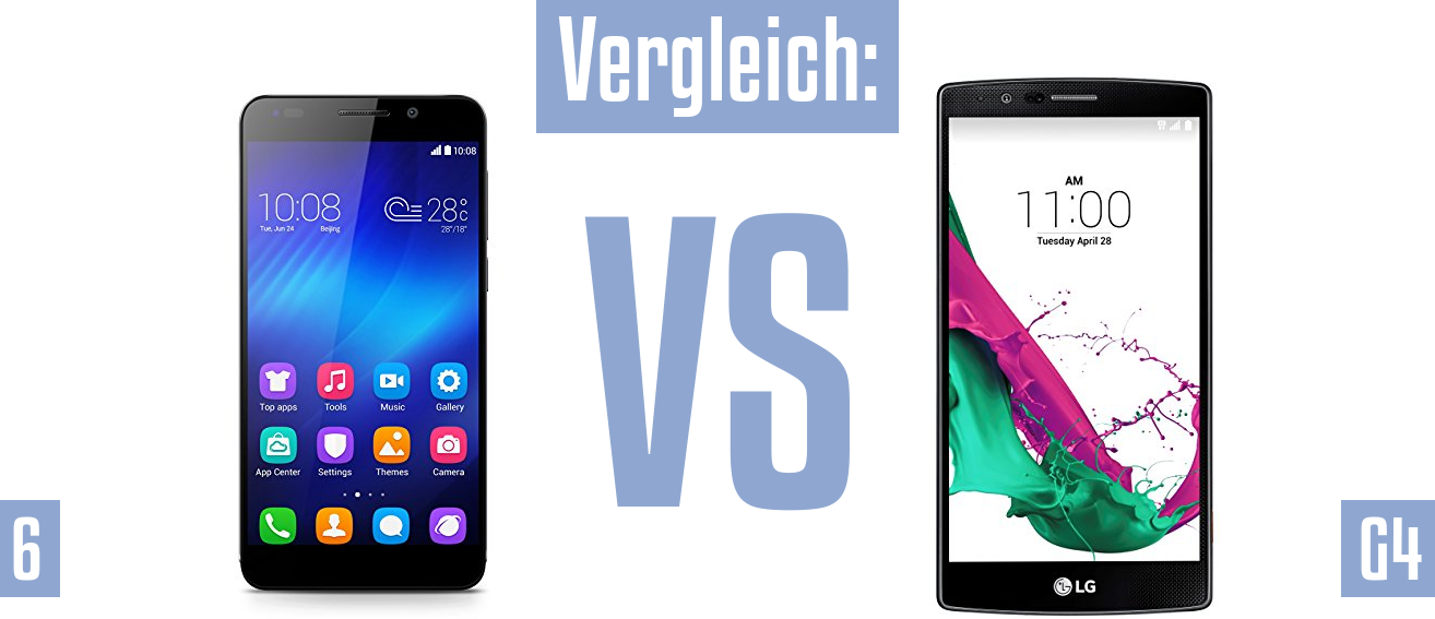 Honor 6 und Honor 6 im Vergleichstest