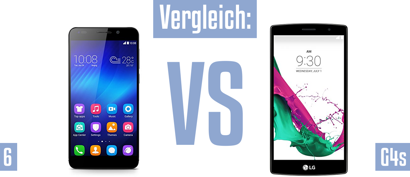 Honor 6 und Honor 6 im Vergleichstest