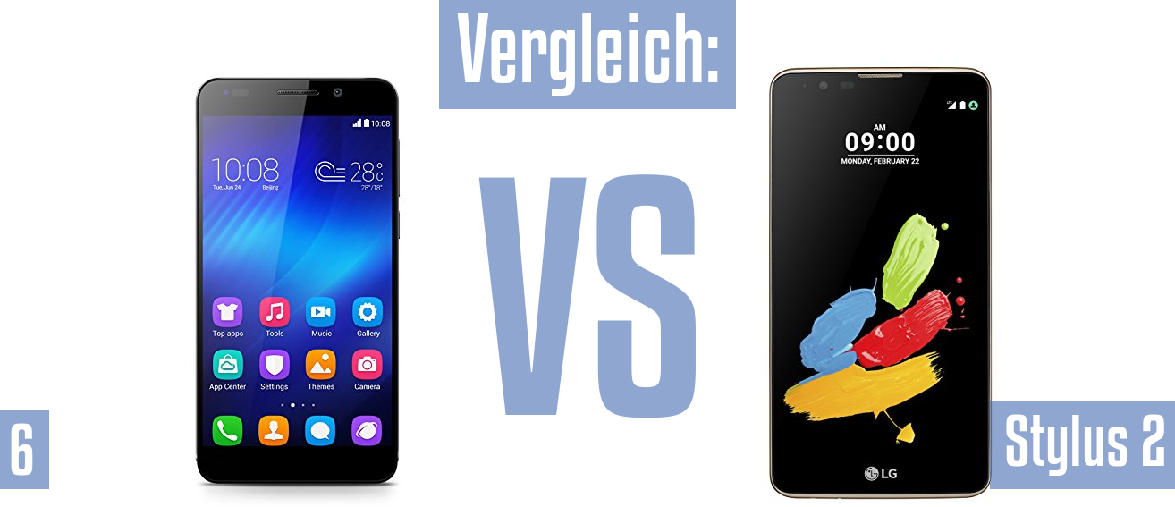 Honor 6 und Honor 6 im Vergleichstest