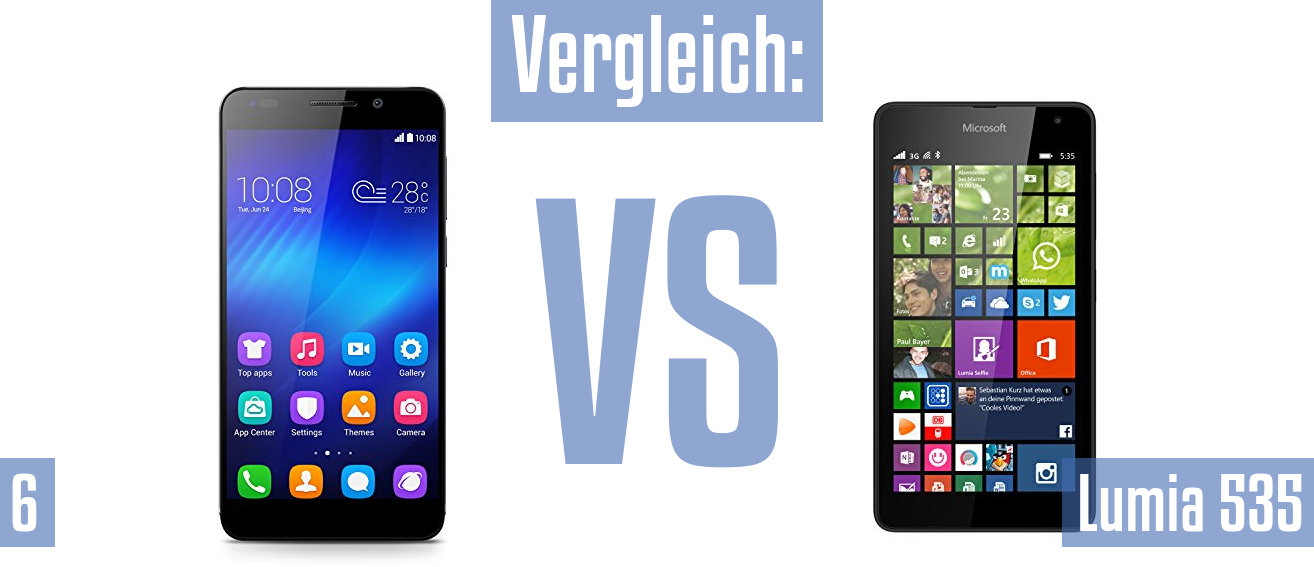 Honor 6 und Honor 6 im Vergleichstest