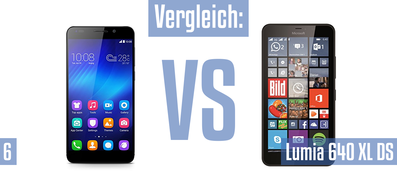 Honor 6 und Honor 6 im Vergleichstest