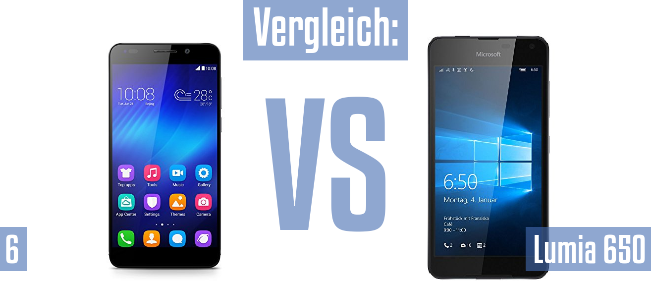 Honor 6 und Honor 6 im Vergleichstest