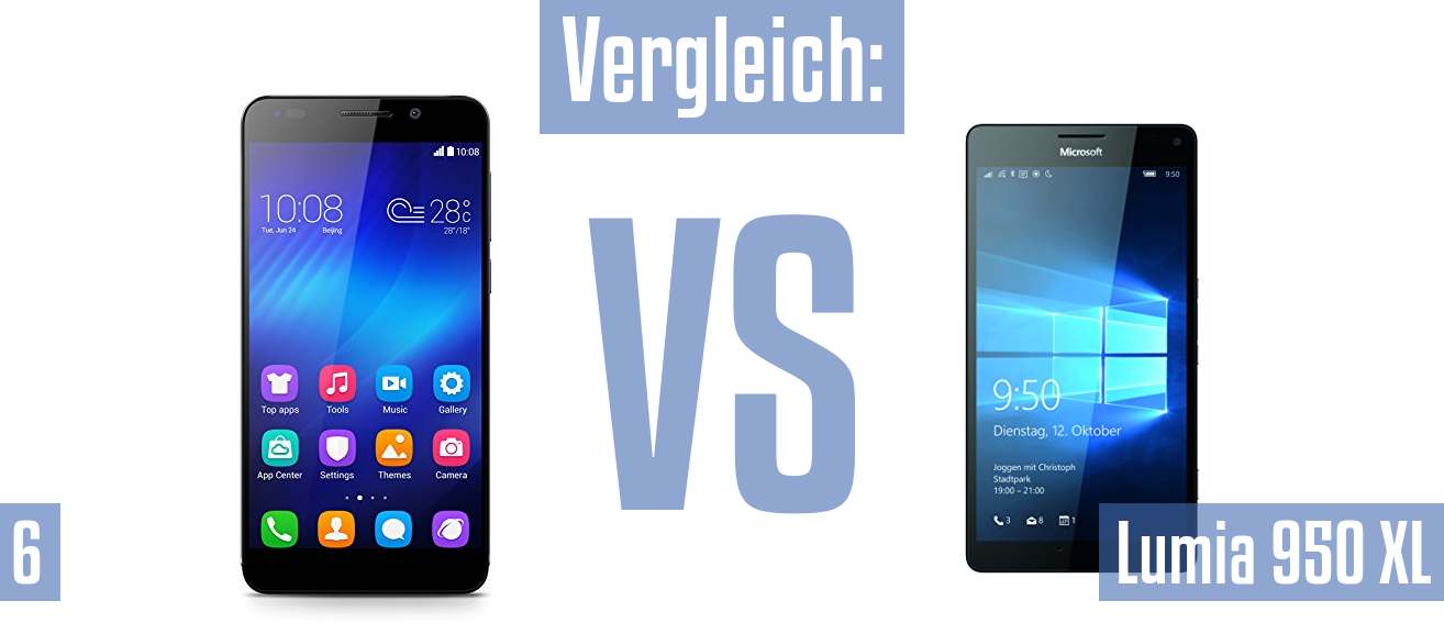 Honor 6 und Honor 6 im Vergleichstest