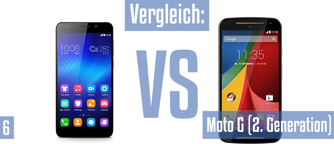 Honor 6 und Honor 6 im Vergleichstest