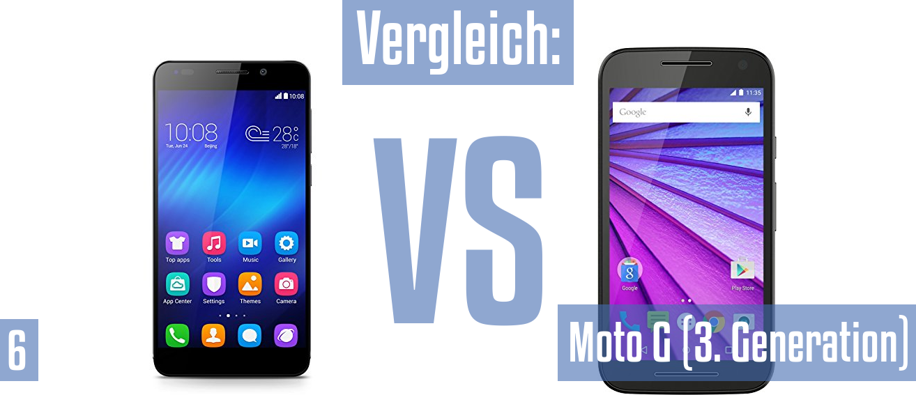 Honor 6 und Honor 6 im Vergleichstest