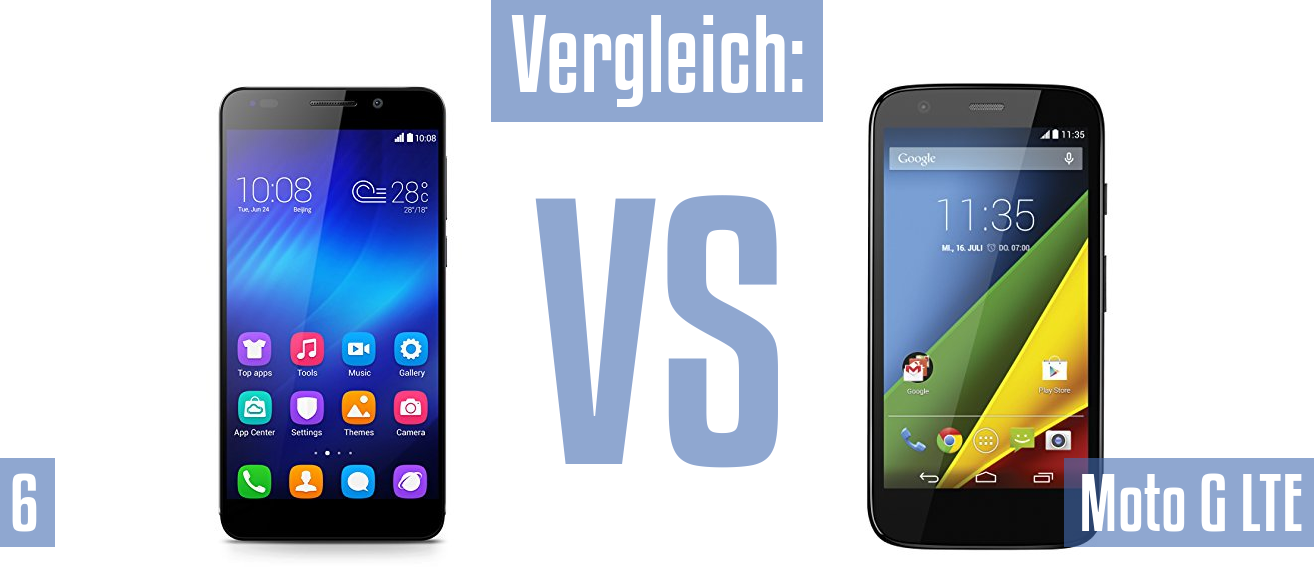 Honor 6 und Honor 6 im Vergleichstest