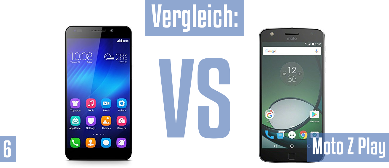 Honor 6 und Honor 6 im Vergleichstest