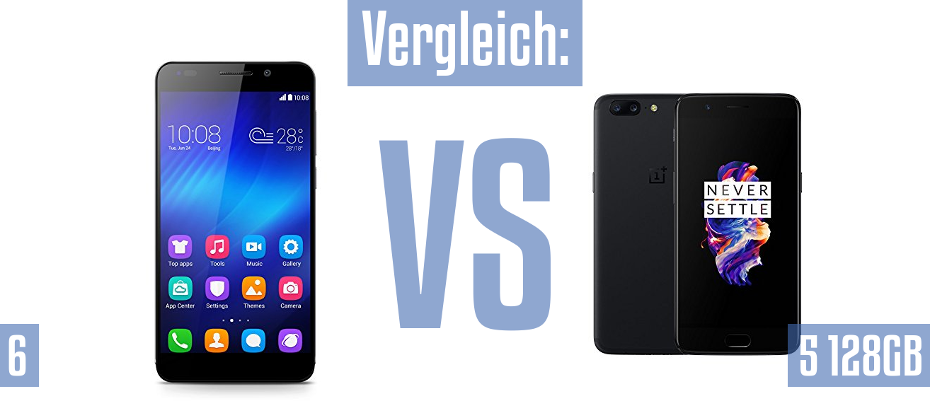 Honor 6 und Honor 6 im Vergleichstest