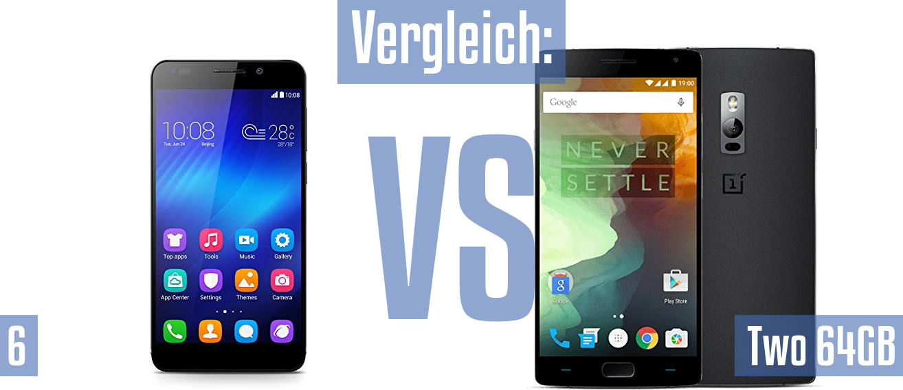 Honor 6 und Honor 6 im Vergleichstest