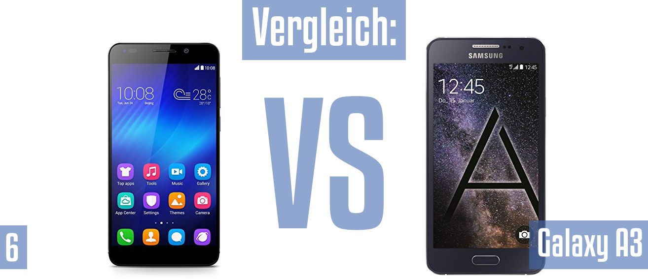 Honor 6 und Honor 6 im Vergleichstest