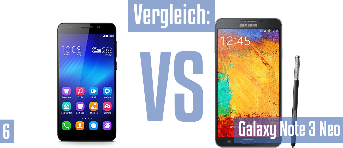 Honor 6 und Honor 6 im Vergleichstest