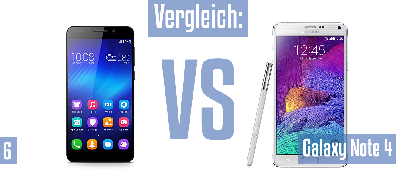 Honor 6 und Honor 6 im Vergleichstest